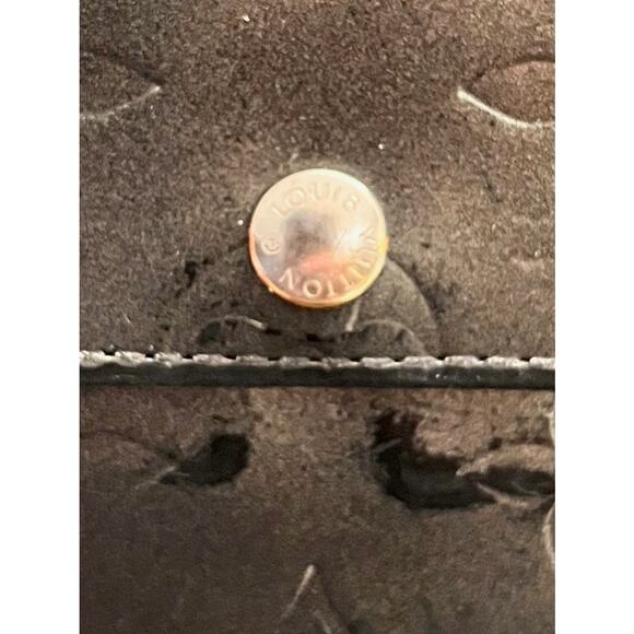 Authentic LOUIS VUITTON Gray Monogram Matt Vernis Long Sarah Wallet W/COA - Picture 14 of 14